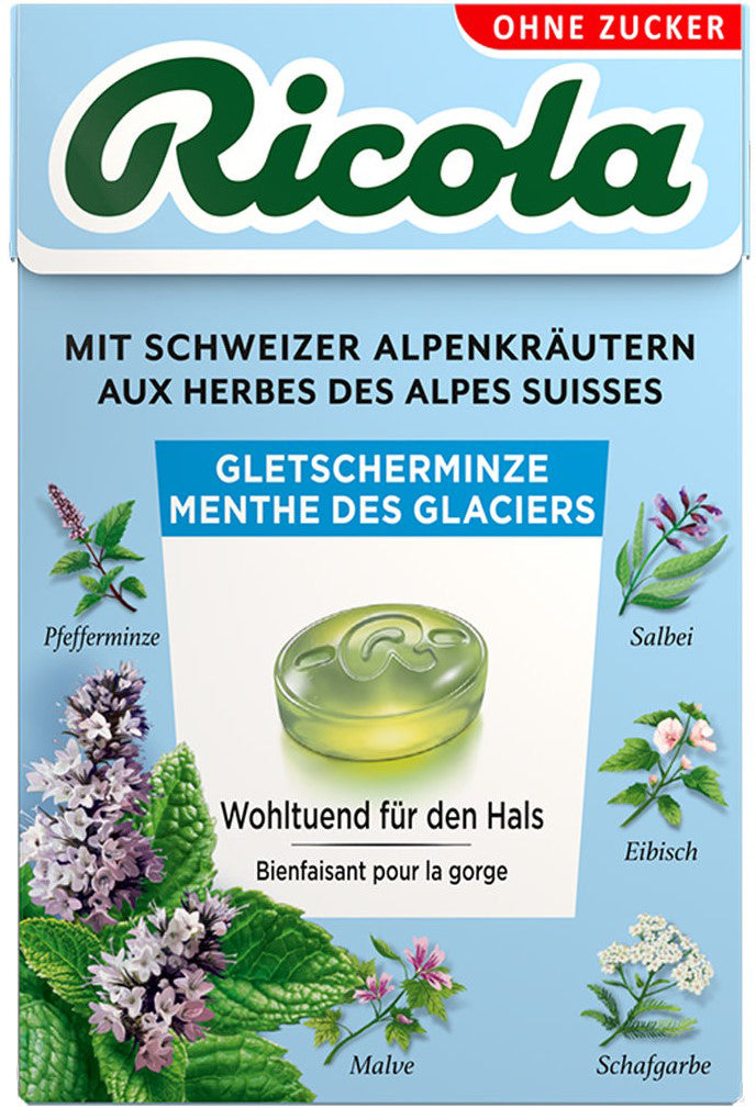 RICOLA Menthe des glaciers 2204 1x50g