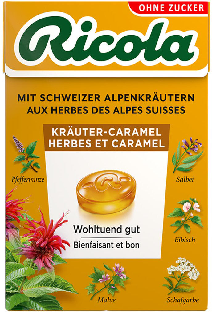 RICOLA Caramel aux herbes 7589 1x50g