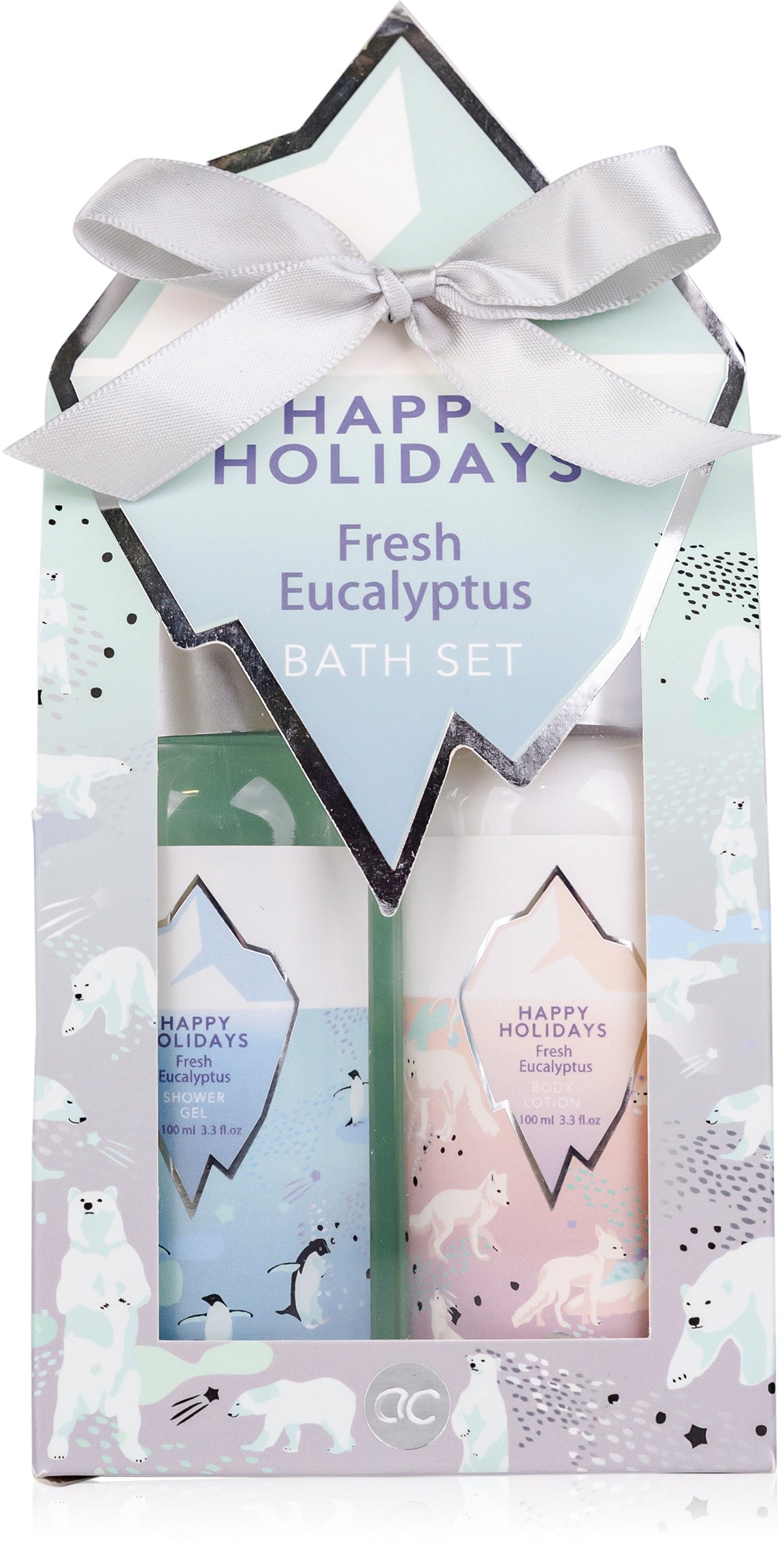 ROOST Bath set Happy Holidays 6054257 Showergel, Bodylotion 100ml