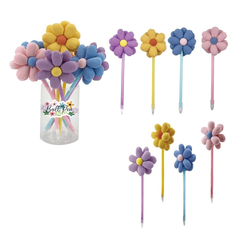 ROOST Stylo à bille Fleurs BP-029 assorti