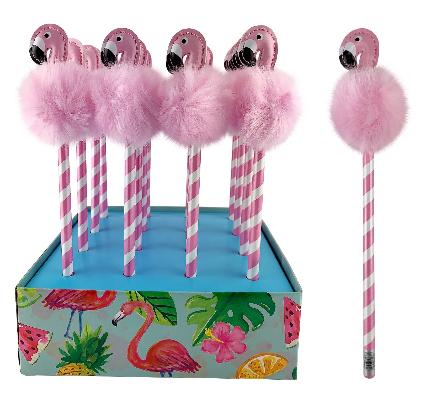 ROOST     Crayon Flamingo Pom Pom