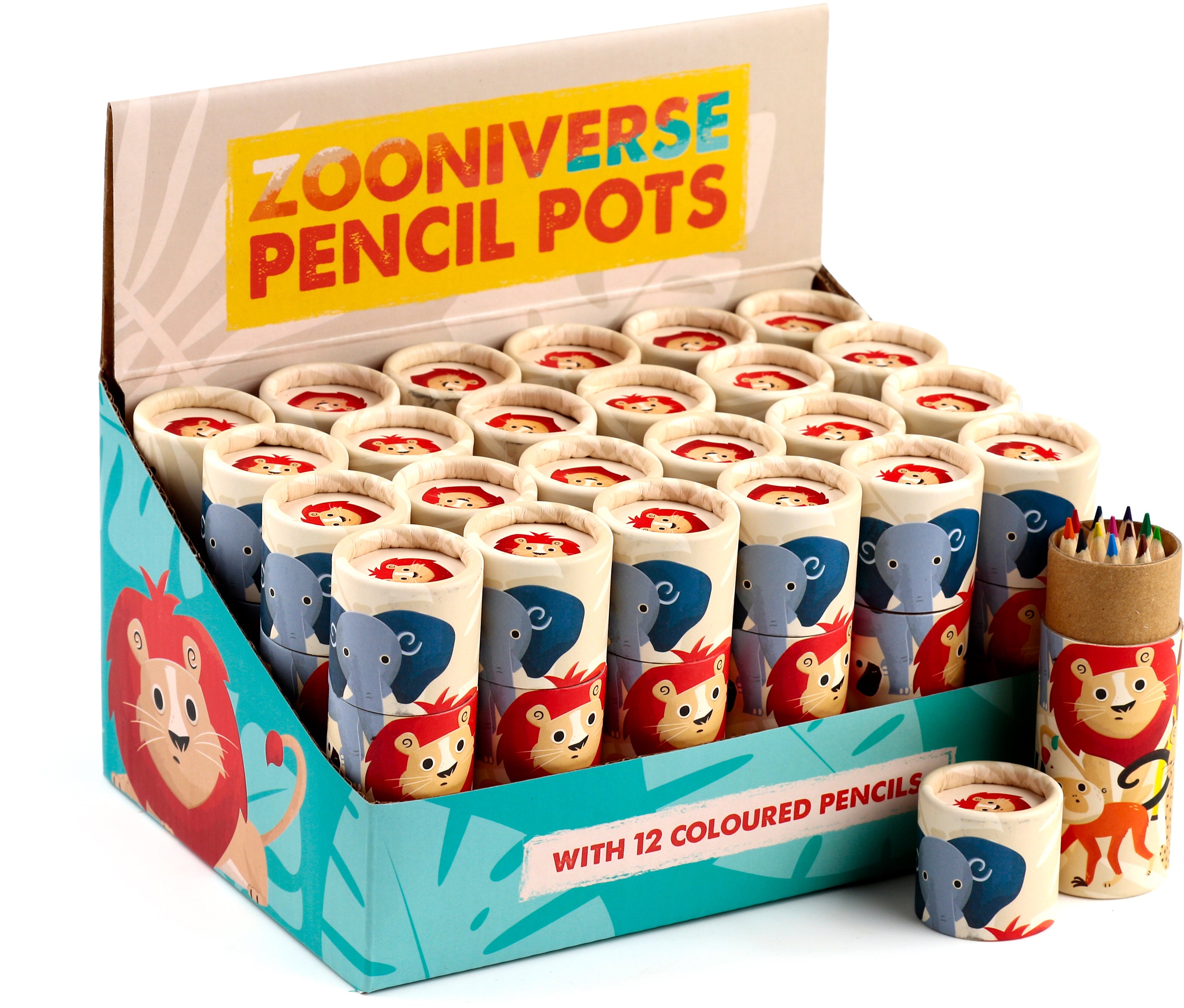 ROOST     Crayons animaux du zoo