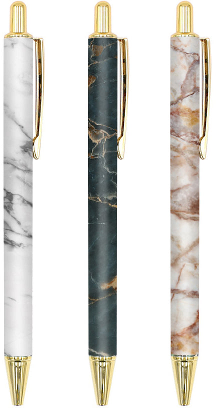 ROOST Stylo à bille Marbre Design TSKY-B2301 assorté
