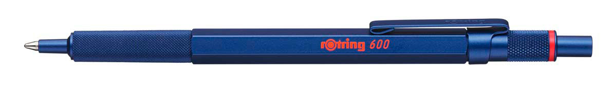 ROTRING Stylo à bille 600 M 2114262 blau metallic