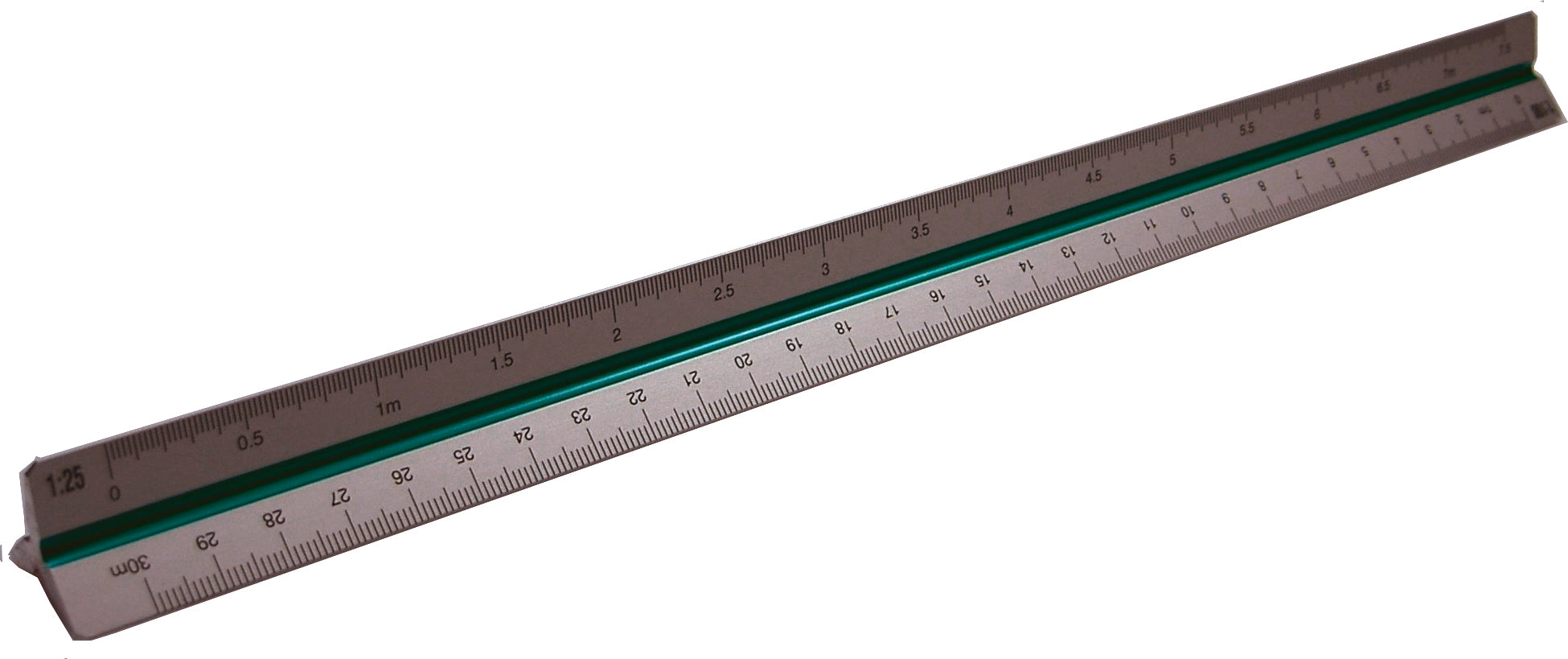 RUMOLD    Règle triangulaire alu    30cm