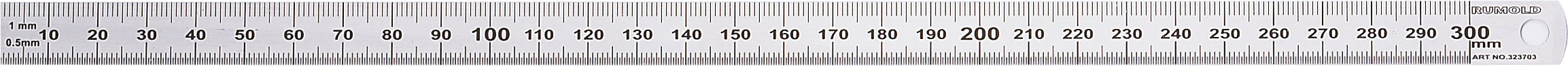 RUMOLD    Règles d'acier            30cm