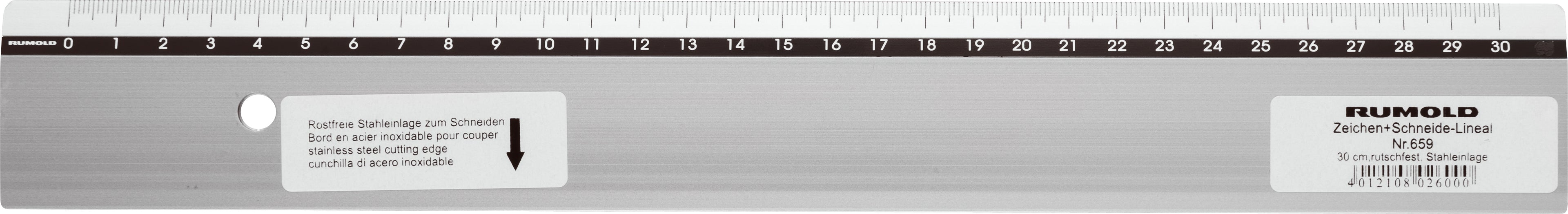 RUMOLD    Règle coupante            30cm
