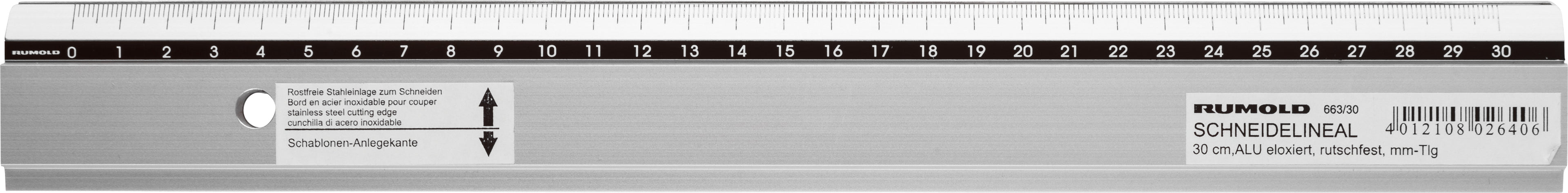 RUMOLD    Règle coupante            30cm