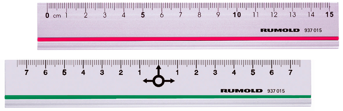 RUMOLD    Règle Alu                 15cm