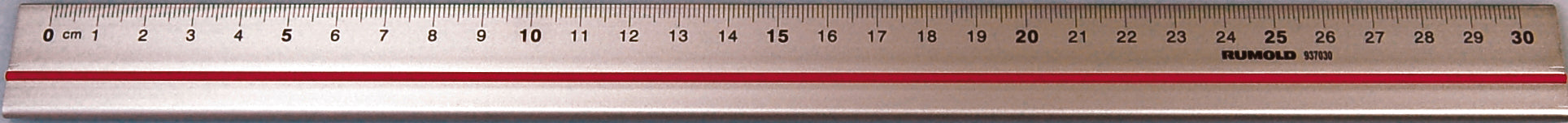RUMOLD    Règle Alu                 30cm
