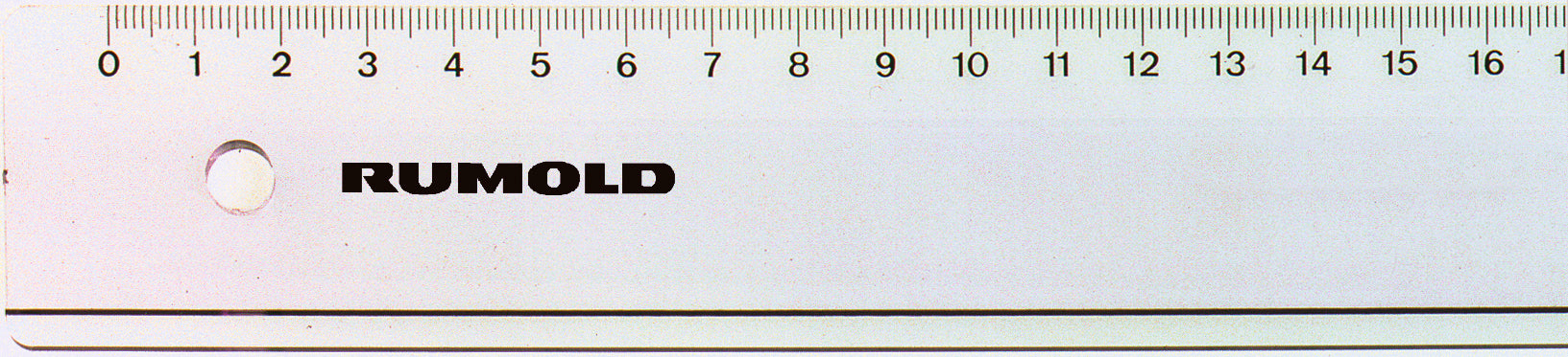 RUMOLD    Règle bureau/techn. FL41  50cm