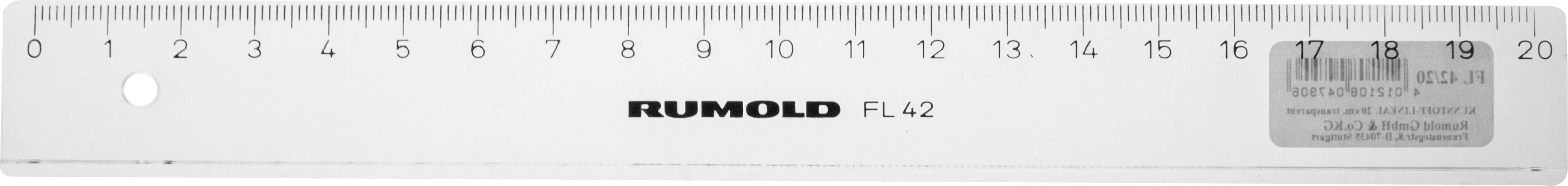 RUMOLD    Règle école               20cm