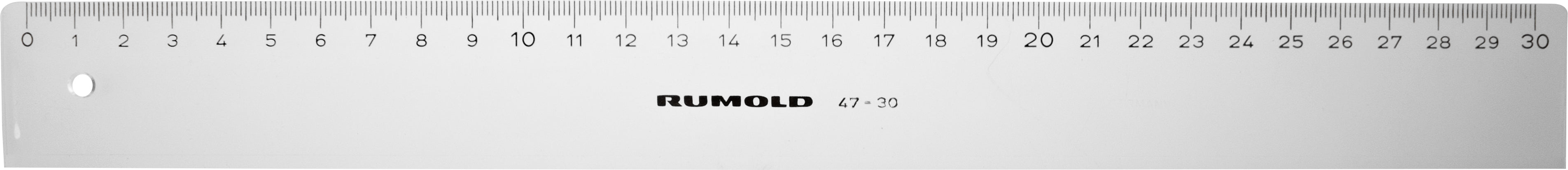 RUMOLD    Règle plate               30cm