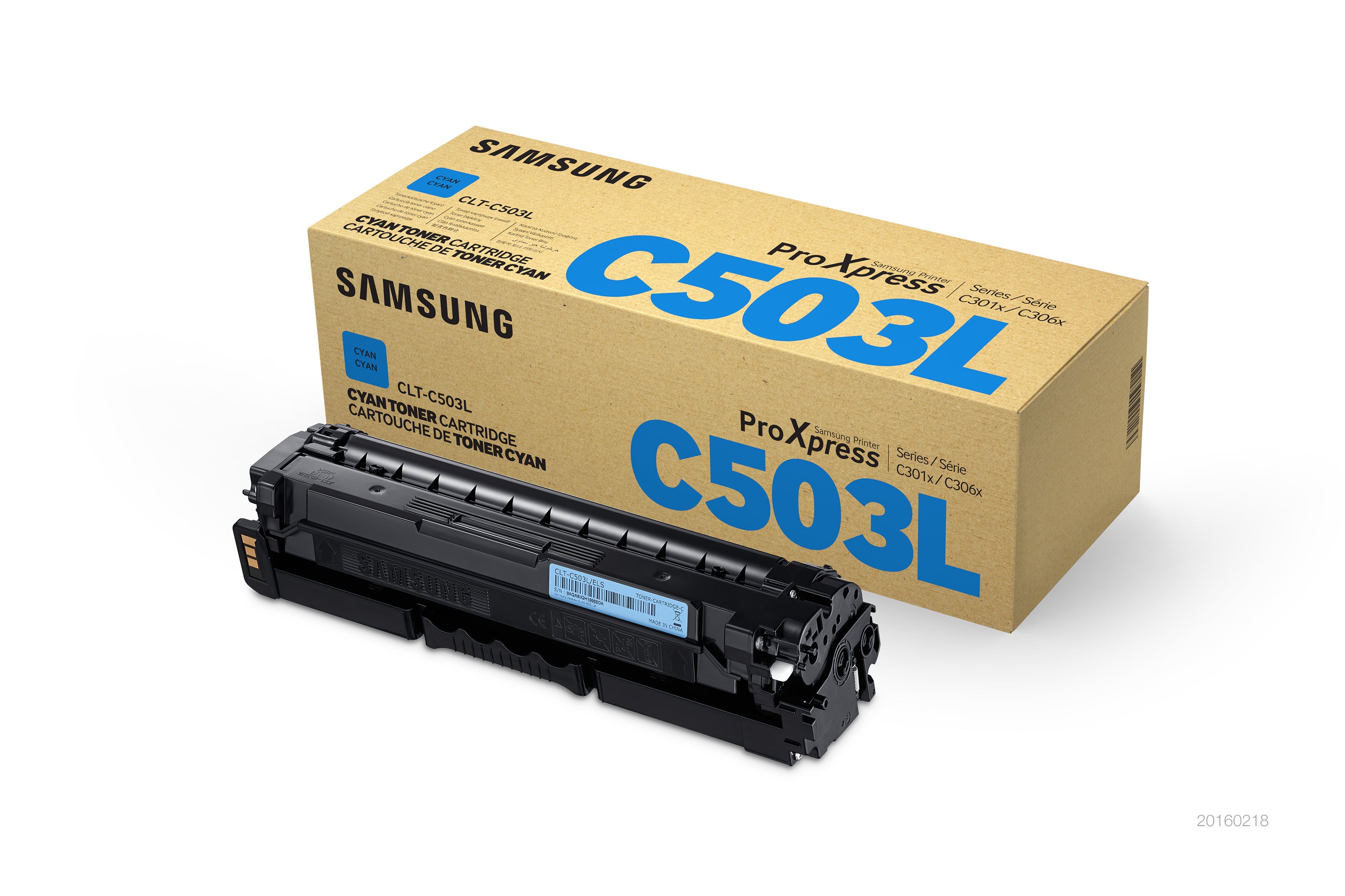 SAMSUNG Cartouche toner cyan SU014A SL-C3010ND/C3060FR 5000 pages
