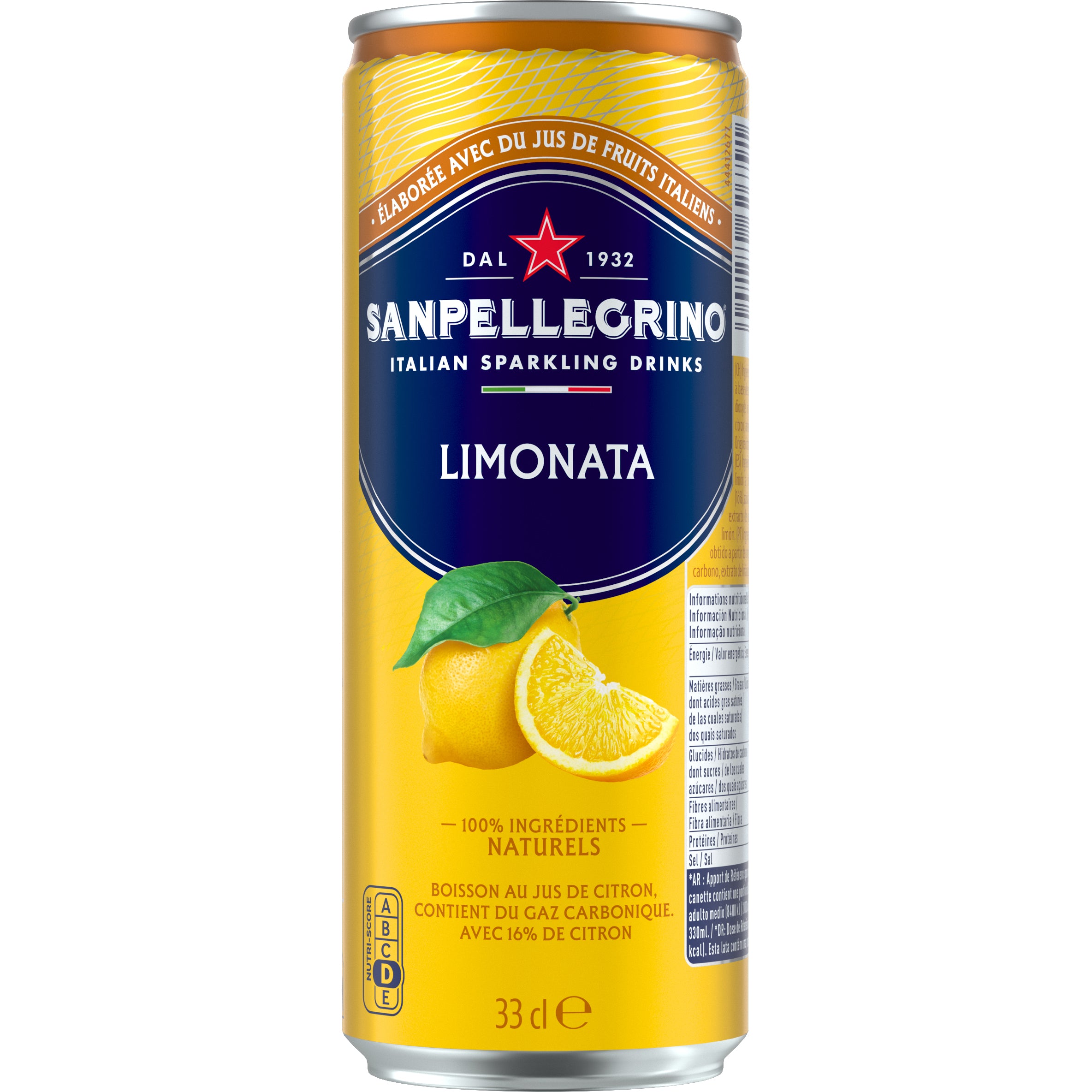 SAN PELLEGRINO Limonata 12614443 33 cl, 6 pcs.