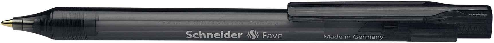 SCHNEIDER Stylo à bille Fave M 130401 noir