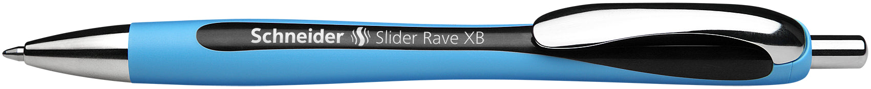 SCHNEIDER Stylo à bille Rave 0.7mm 132501 noir, refill.