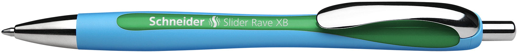 SCHNEIDER Stylo à bille Rave 0.7mm 132504 vert, refill.