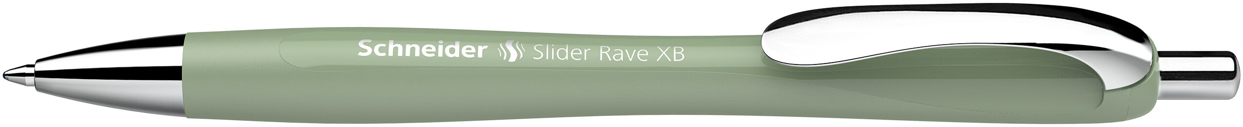 SCHNEIDER Stylo à bille Slider Rave XB 132544 bio vert, Trend Edition 0.7mm