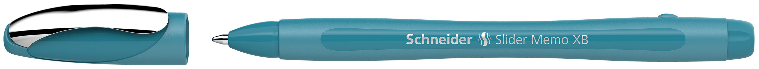 SCHNEIDER Stylo à bille Slider Memo 150213 teal, Colour Edition 0.7mm