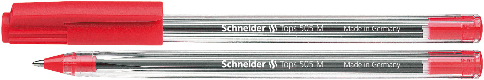 SCHNEIDER Stylo à bille TOPS M 150802 rouge