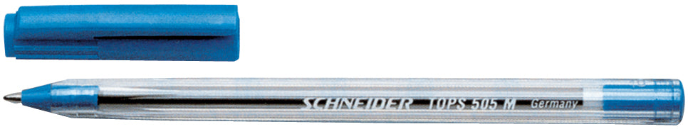 SCHNEIDER Stylo à bille TOPS M 150803 bleu