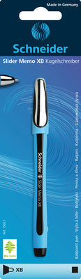 SCHNEIDER Stylo à bill. Memo 1.4mm 75021 noir Blister