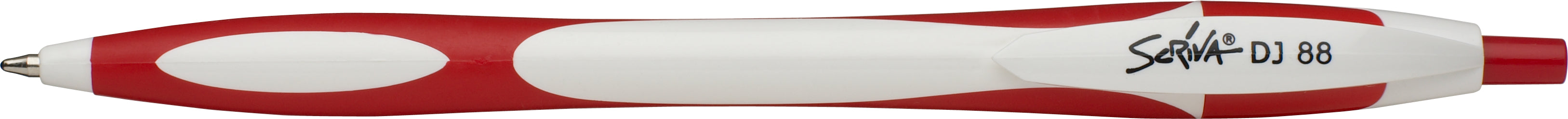 SCRIVA Stylo à bille DJ88 10261 rouge