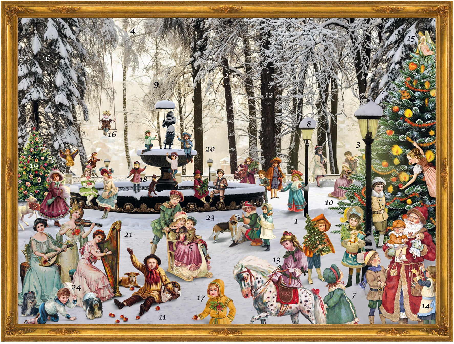 SELLMER   Calendrier Avent  26.5x 35.5cm