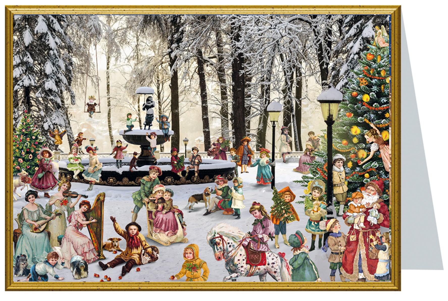 SELLMER   Carte de Noël               B6