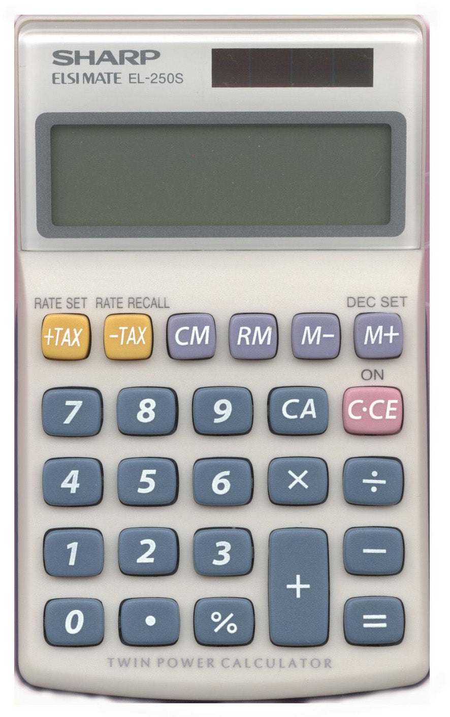 SHARP     Calculatrice