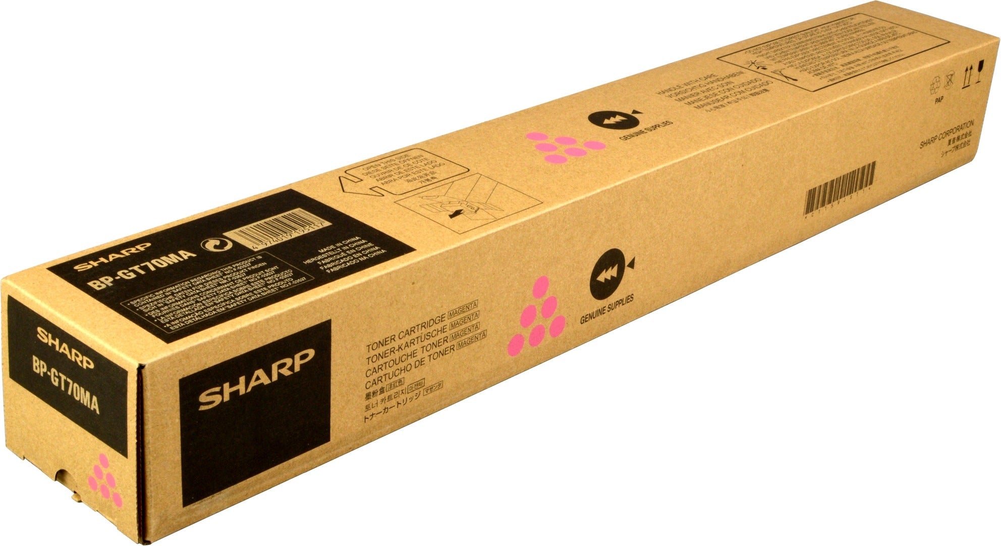 SHARP Toner magenta BP-GT70MA BP50C26/50C31 24'000 pages