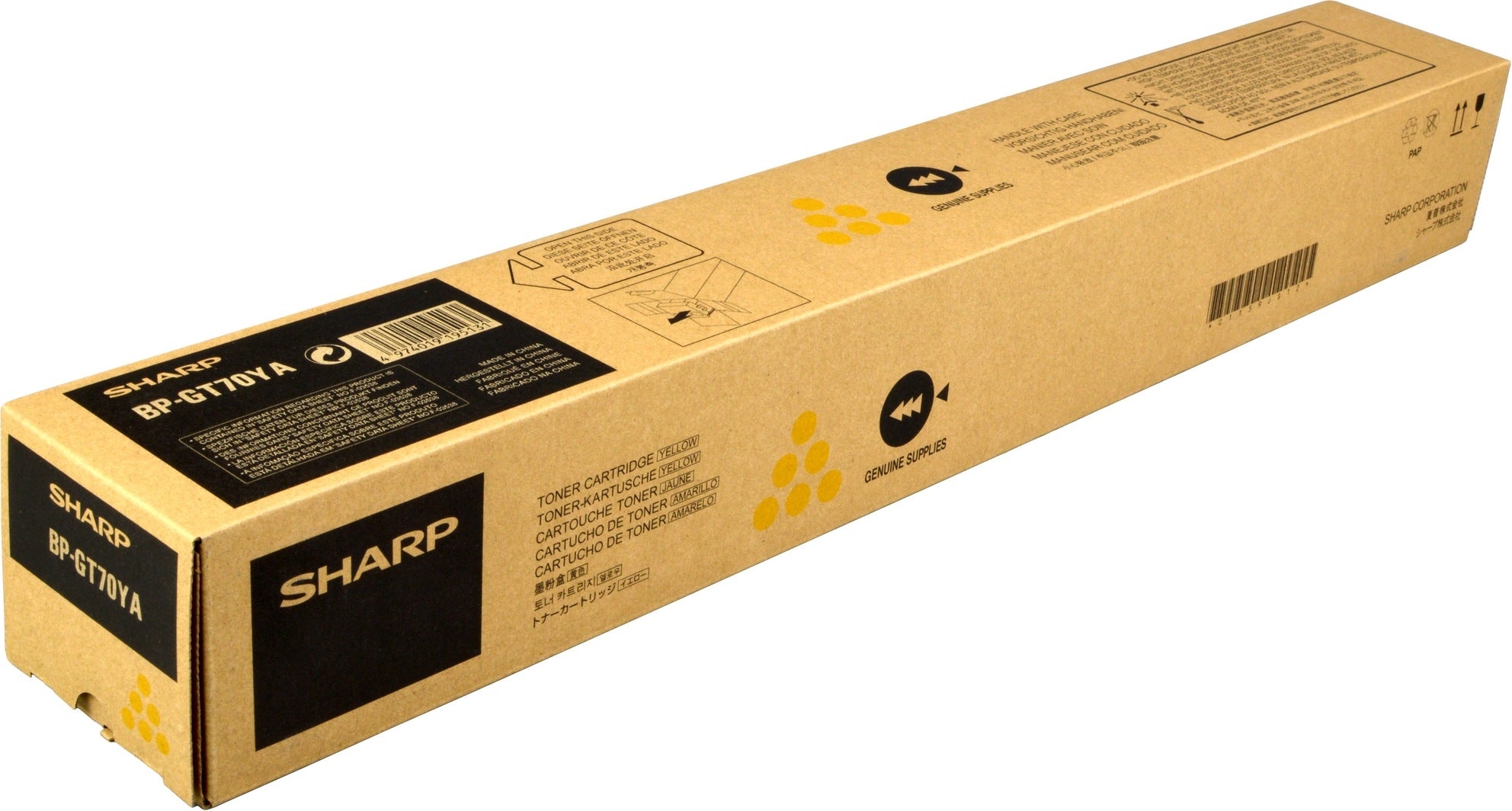 SHARP Toner yellow BP-GT70YA BP50C26/50C31 24'000 pages