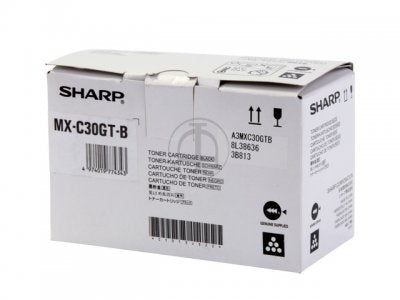 SHARP Toner noir MX-C30GTB MX-C301W 6000 pages