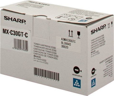 SHARP Toner cyan MX-C30GTC MX-C301W 6000 pages