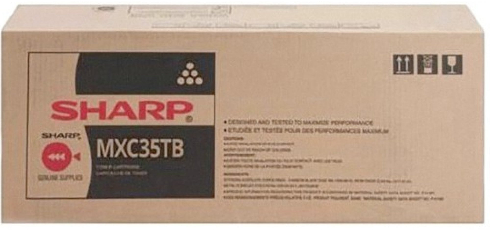 SHARP Toner noir MX-C35TB MX-C407P/C357F 9000 pages