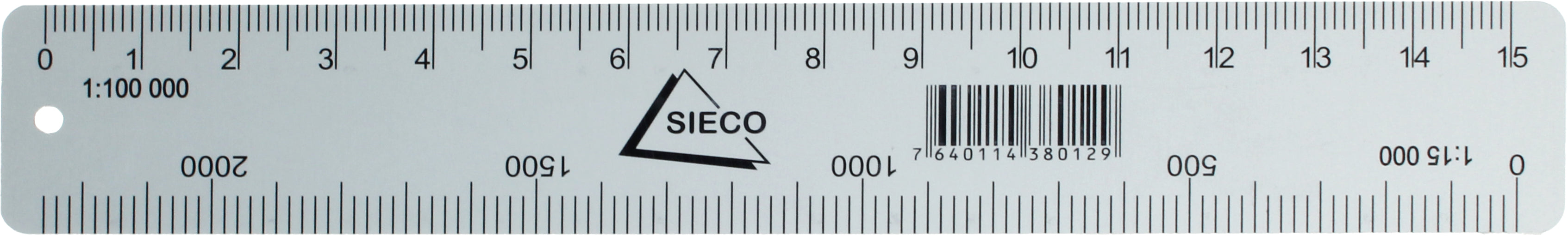 SIECO     Mesure carte              15cm