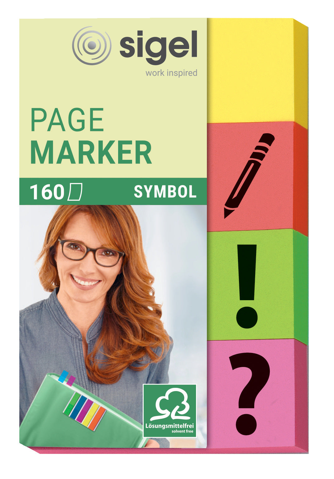 SIGEL     Bloc notes symbole     20x50mm