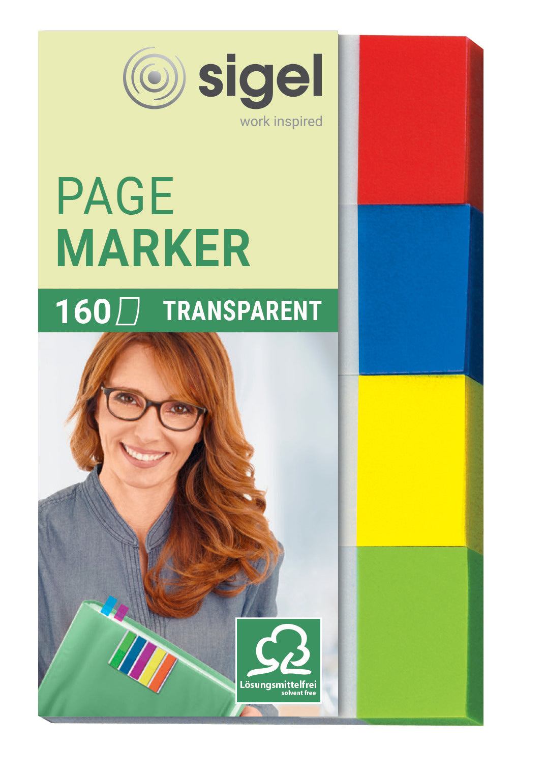 SIGEL     Bloc notes transp.     20x50mm