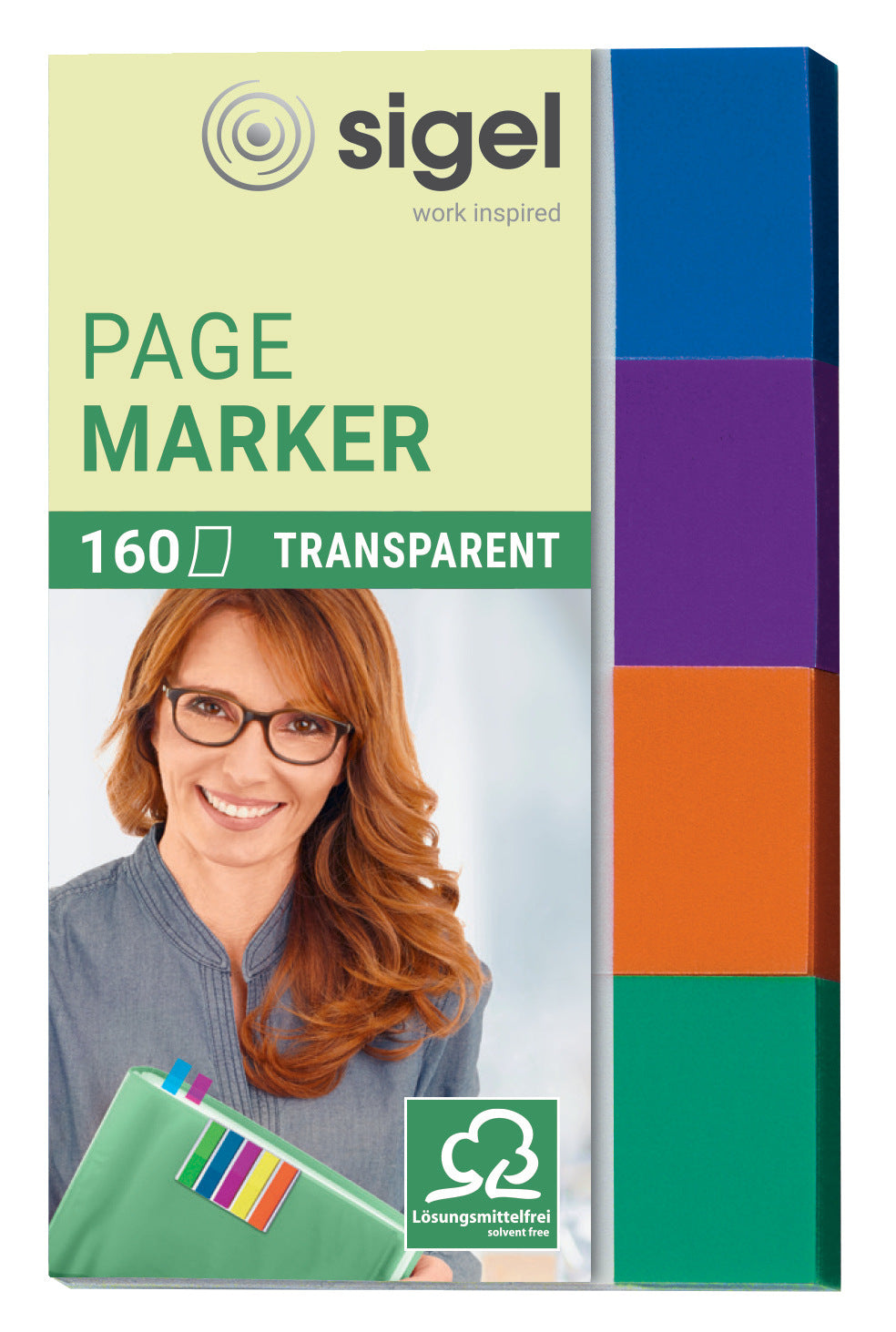 SIGEL     Bloc notes transparent 20x50mm