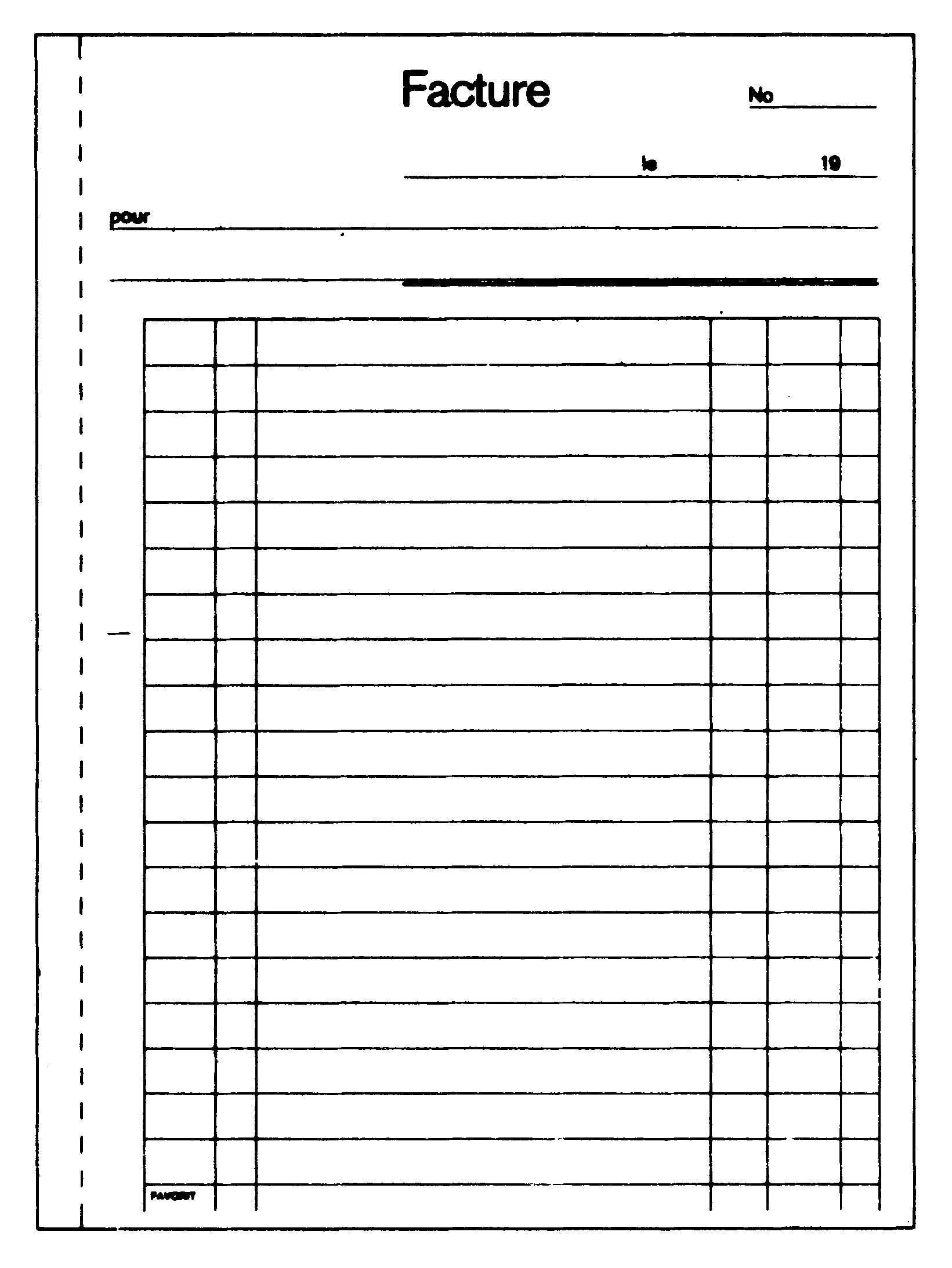 SIMPLEX Factures F A5 15395F orange/blanc 50x2 feuilles