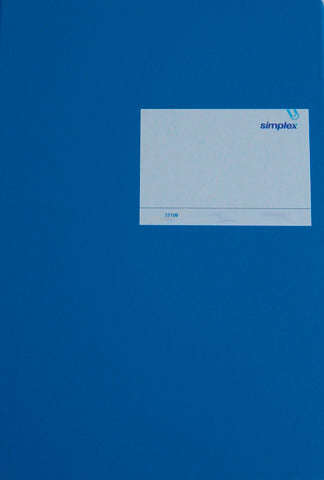 SIMPLEX Registre A4 17109 bleu 40 feuilles