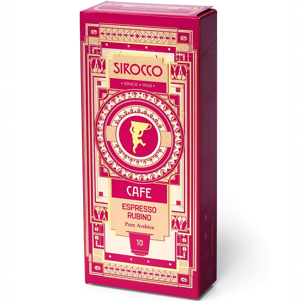 SIROCCO Capsules de café 2903 Espresso Rubino 10 pcs.