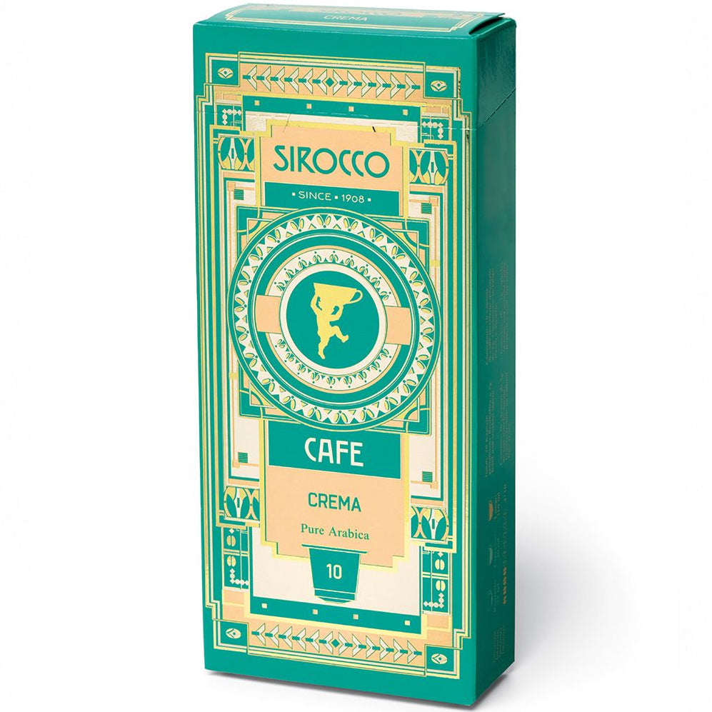 SIROCCO Capsules de café 2921 Café Crema 10 pcs.