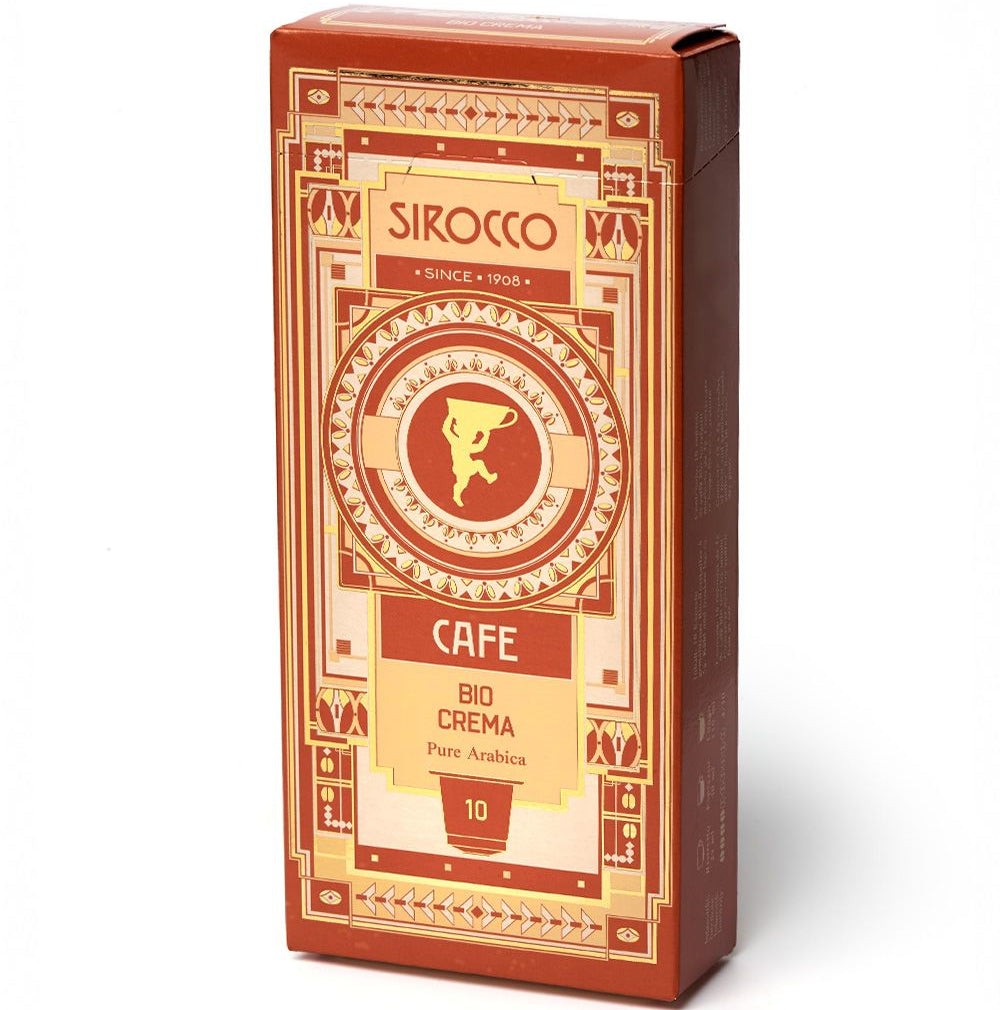 SIROCCO Capsules de café 2960 Bio Crema 10 pcs.