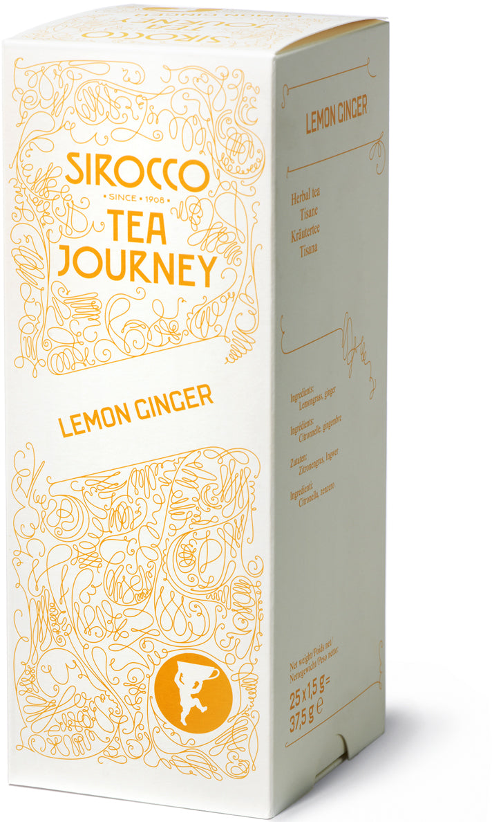 SIROCCO Lemon Ginger Tea 829 25 pyramides