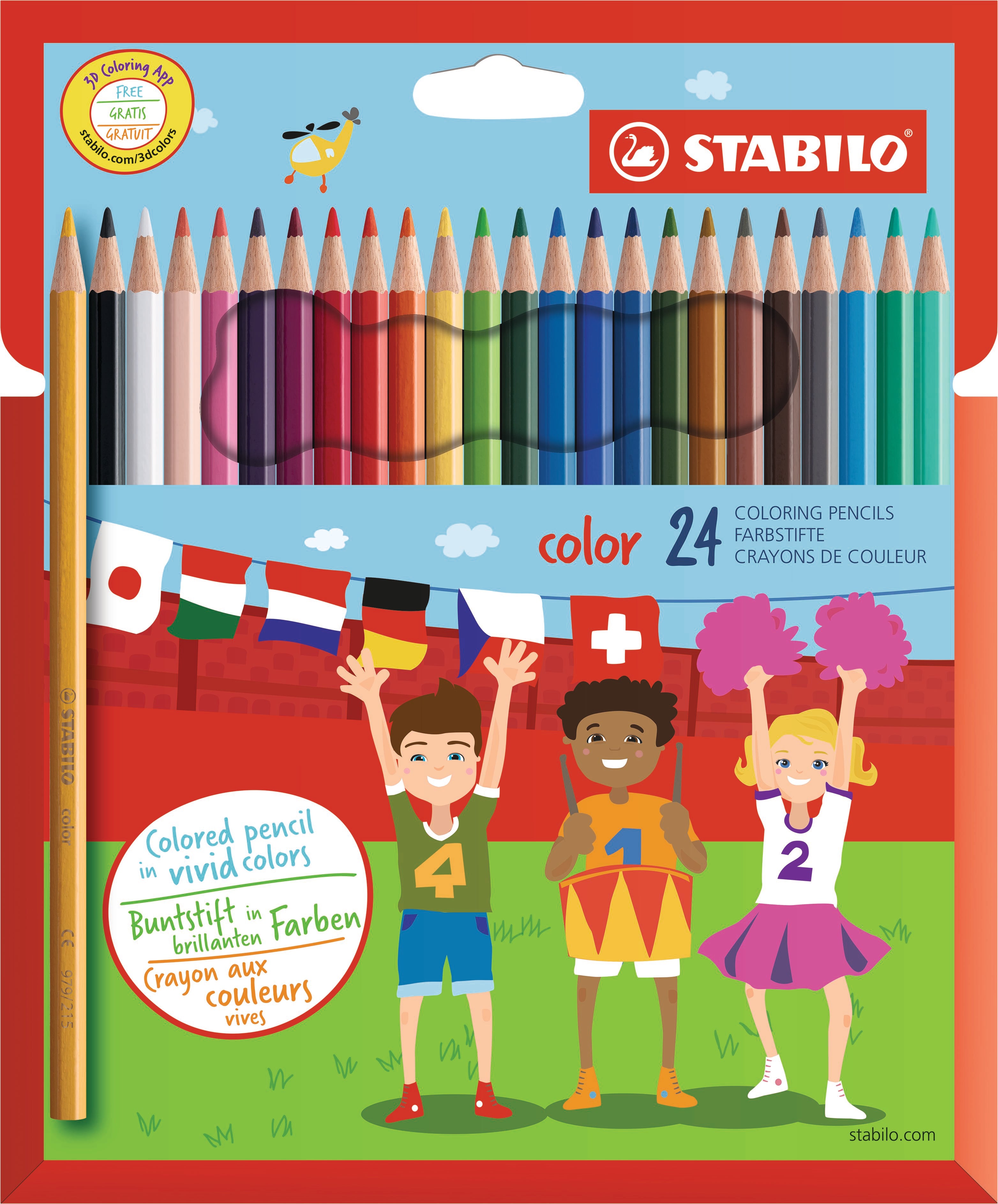 STABILO   Crayon de couleur