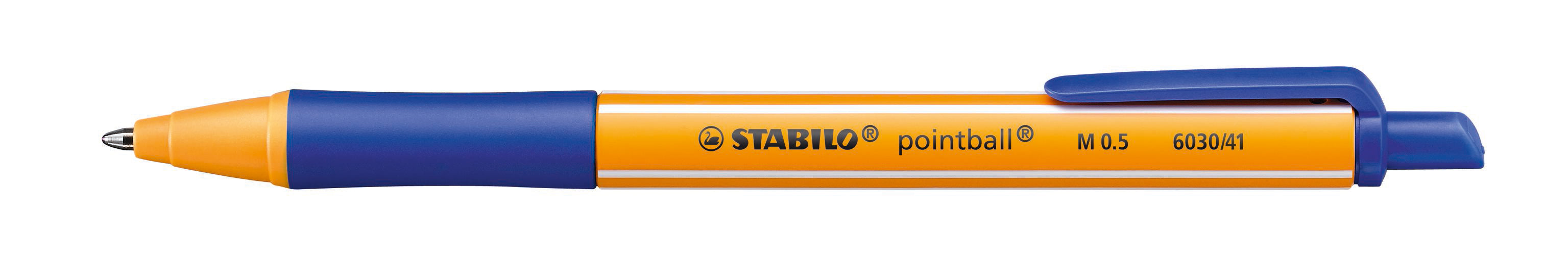 STABILO Stylo à bille pointball 0.5mm 6030/41 bleu