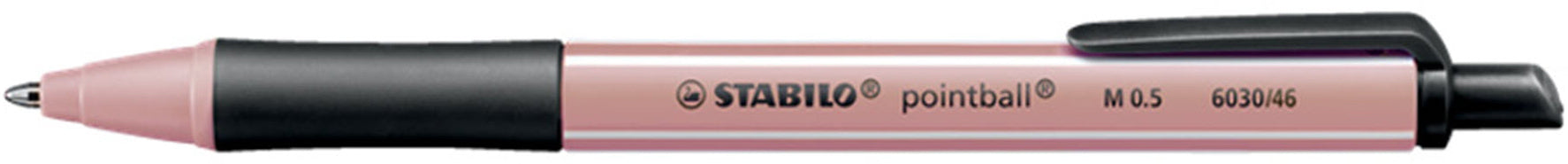 STABILO Stylo à bille pointball 0.5mm 6034/4-41 blush
