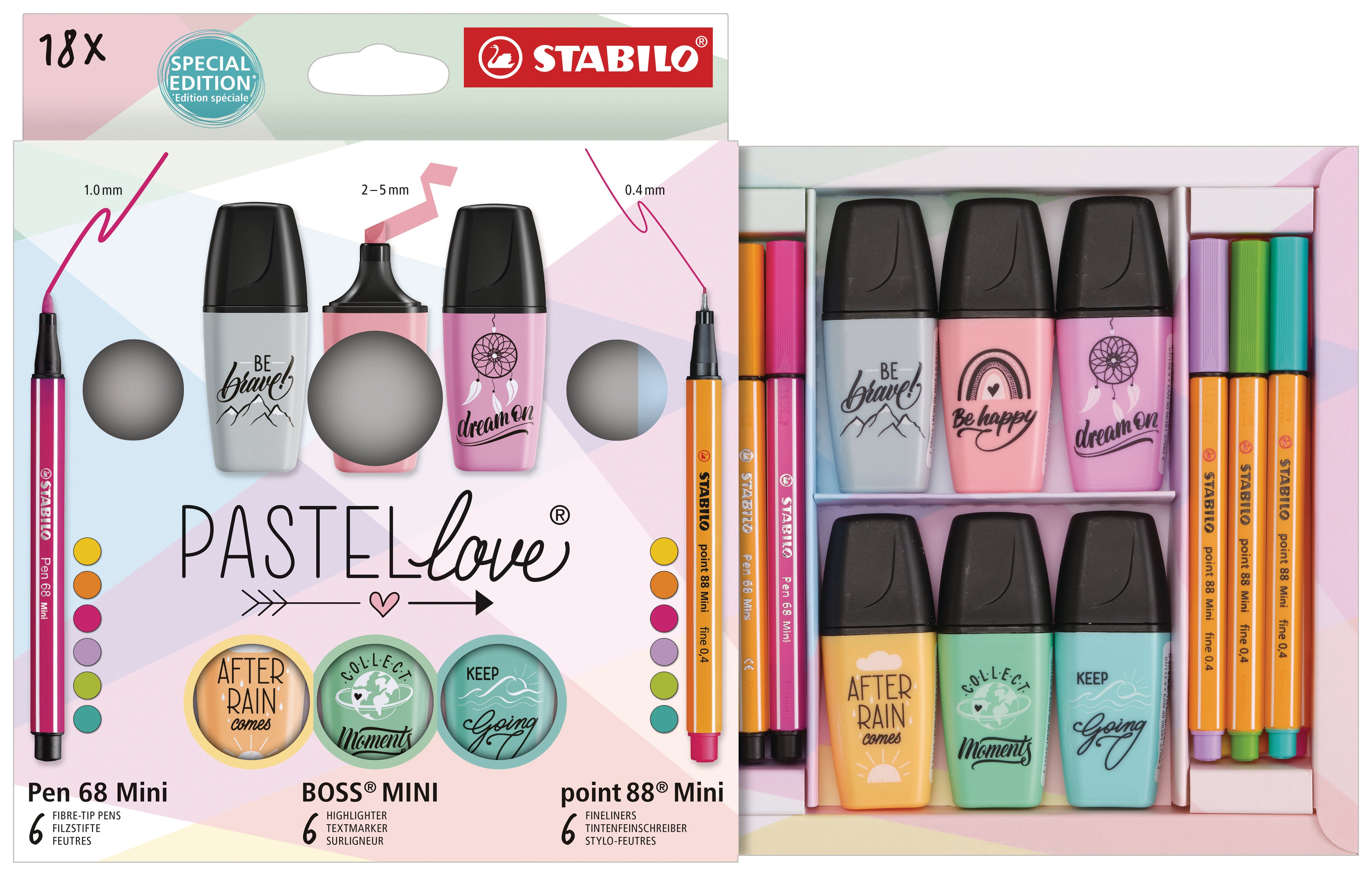 STABILO   Set Mini World